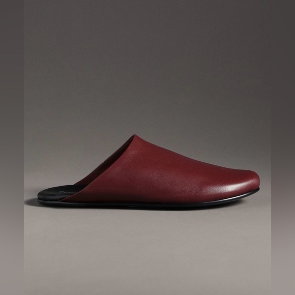 ▪️NIB Jeffrey Campbell Gunter Leather Flat Mules - Picture 1 of 6
